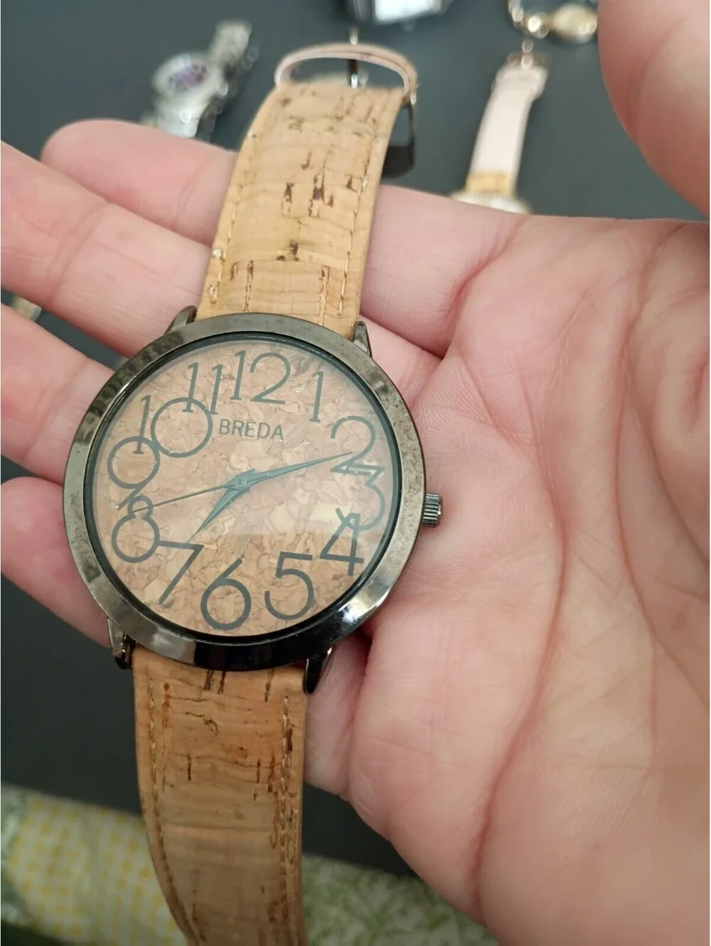 Lots Of 12 Watches Untested Parts Bulova Breda Relic Waltham Eddie Bauer Geneva